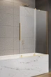 Шторка на ванну Furo Gold PND II двері 888Lx1500 золото/прозоре 10109888-09-01L (TM Radaway) - изображение 1
