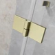 Стеклянная шторка для ванны RADAWAY Essenza 8 SL Brushed Gold PND II 110 левая 10500110-99-01L - изображение 5