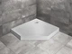 Душовий піддон Doros PT E Compact 1000Lx900x115 білий SDRPTP1090-05-04SL (TM Radaway) - зображення 1