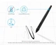 Графический планшет XP-Pen Deco Mini-4, 4x3 Inch Pen Tablet, 6 клавиш быстрого доступа - изображение 3