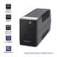 ИБП с симулированной синусоидой Qoltec QLT650 360W 650VA, AVR, 2xSCHUKO, 1x12V 7Ah - изображение 3
