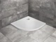 Душовий піддон Doros A 900x900x45 Stone білий SDRA9090-01-04S (TM Radaway) - изображение 1
