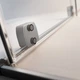 Душові двері RADAWAY Furo SL Brushed GunMetal DWJ 110 см праві скло прозоре 10307572-92-01R+10110530-01-01 - зображення 7