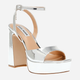 Sandały damskie Steve Madden Transpire SM11002901 37 Srebrne (8720857311648) - obraz 2