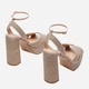 Жіночі босоніжки Steve Madden Laurel SM11002977 40 Золотисті (8720857337921) - зображення 4