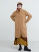 Пальто осеннее длинное женское Uniqlo 393608141 XS Коричневое (1159798816) - изображение 1