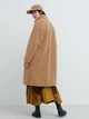 Пальто осеннее длинное женское Uniqlo 393608141 XS Коричневое (1159798816) - изображение 2