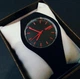 Женские наручные классические часы Skmei 9068 Rubber (Черный с красным) - изображение 6