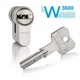 Цилиндр WILKA 3600 класс B 70 мм (30x40) ключ/ключ 3 ключа Никель (3600\000003\31) - изображение 4