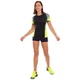 Футболка женская спортивная для фитнеса Zelart Sport Team 7320 размер XL (170-175см) Black-Neon Green - изображение 5
