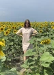 Жіноча сукня з вишивкою Колоски Koala Fashion 6XL бежевий - зображення 4