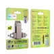 Флеш пам`ять Hoco UD15 ​​256GB Flash Drive 2in1 Type-C USB 3.2 універсальний накопичувач/флешка для зберігання, перенесення та обміну даними для пристроїв/ПК/ноутбука/Samsung/Xiaomi/Huawei/Meizu Сірий - изображение 2
