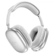 Навушники Bluetooth Hoco W35 Air бездротові повнорозмірні BT V5.3 TF 3.5mm для мобільних пристроїв Samsung/Xiaomi/Huawei/Meizu Сріблястий - изображение 1