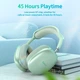 Навушники Bluetooth Hoco W35 Air бездротові повнорозмірні BT V5.3 TF 3.5mm для мобільних пристроїв Samsung/Xiaomi/Huawei/Meizu Зелений - зображення 3