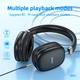 Навушники Bluetooth Hoco W35 Max бездротові повнорозмірні BT V5.3 Бездротова гарнітура блютуз Керування голосом Підтримка TF AUX для мобільних пристроїв Чорний - изображение 6