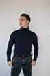 Гольф водолазка утеплённій р.XL, т.синий - изображение 1