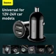 Автомобильное зарядное устройство BASEUS Grain Pro Car Charger (2USB, 4.8A). Black - изображение 6