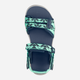 Sandały dziecięce dla dziewczynki Jack Wolfskin 2 In 1 Sandal K 4046421-1226 26 Niebieski/Zielony (4064993187946) - obraz 5