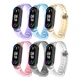 Силіконовий ремінець для браслета Xiaomi Mi Band 8/9, Прозорий - зображення 2