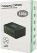 Зарядний пристрій Voltronic V-118H 140W, 2USB+4Type-C Black (YT31248) - зображення 4