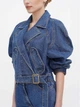 Джинсова куртка A.G.N.A косуха XL/2XL синя (AG-12003) - зображення 11