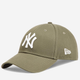 Czapka z daszkiem New EraLeague Essential 9Forty Nyy 80636010 One Size Khaki (0192524494370) - obraz 1