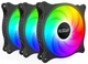 Набір вентиляторів PcCooler FX 120 ARGB 3 in 1 Black - зображення 2