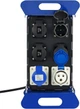 Розподільчий бокс живлення/подовжувач Electraline 4 розетки, та 2 розетки CEE, 16A, 2м кабель NF 3G2.5, IP44(60429) - зображення 2