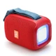 Bluetooth-колонка TG339 з RGB ПІДСВІЧУВАННЯМ, speakerphone, радіо, red - зображення 1