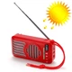 Bluetooth-колонка TG368, speakerphone, радио, солнечная батарея, red - изображение 1