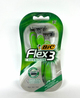 Одноразові станки для гоління BIC Flex 3 Sensitive 3 шт. - зображення 1