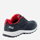 Buty sportowe chłopięce lekkie Jack Wolfskin Woodland Texapore Low K 4042162-8332 32 Ciemnoniebieski/Czerwony (4064993186802) - obraz 4