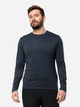 Longsleeve męski Jack Wolfskin Sky Thermal L/S M 1808682-1010 M Granatowy (4064993866384) - obraz 1