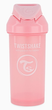 Чашка-непроливайка Twistshake Straw Cup Pastel Pink 12 м + з соломинкою 360 мл (7350083125880) - зображення 2