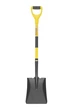 Лопата совковая MASTERTOOL с фиберглассовой ручкой 240х300х490 мм 1100 мм порошковая покраска 14-6278 - изображение 1
