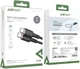 Кабель Acefast C2-03 Type-C to Type-C 3A 60W 1.2 м silicone zinc connectors Black (AFC2-03B) - изображение 3