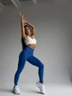 Спортивные женские леггинсы EASY с эффектом Push Up для фитнеса и йоги Бесшовные Однотонные L Синій електрик (XA011LL) - изображение 1
