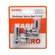 Комплект радіаторних кутових кранів 1/2" KARRO хром верхні KR32001 - зображення 2