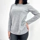 Женская кофта из ангоры-софт GF04197 цвет серый, размер 50/52 - изображение 3