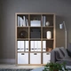 Стелаж IKEA KALLAX КАЛЛАКС, під білений дуб, 112 х 147 см, 404.099.35 - изображение 11