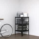Стелаж IKEA BROR, чорний, 65х55х110 см, 692.726.49 - зображення 2