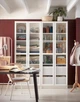 Скляні дверцята IKEA OXBERG ОКСБЕРГ, білий, 40х192 см, 902.756.17 - изображение 2
