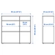 4 полиці книжкова шафа IKEA VIHALS, білий, 95х37х90 см, 504.832.89 - изображение 6