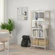 Відкрита шафа для книг IKEA EKENABBEN, осика, білий, 70х34х154 см, 804.878.13 - изображение 3