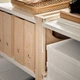 Відкрита шафа для книг IKEA EKENABBEN, осика, білий, 70х34х154 см, 804.878.13 - изображение 5