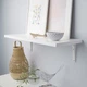 Полиця з кронштейном IKEA BERGSHULT/TOMTHULT, білий, 80х30 см, 194.183.24 - зображення 6