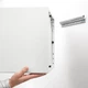 Настенный шкаф IKEA ЭКЕТ, застеклить дверь, коричневый орех, 35x35x35 см, 795.330.19 - изображение 12