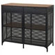 Сервант IKEA ФЬЕЛЛЬБО, черный, 005.027.99 - изображение 1