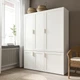 Дверь IKEA САННИДАЛЬ, белый, 60x120 см, 003.955.39 - изображение 2