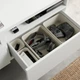 Тумба под ТВ IKEA БЕСТО, белый, Лаппвикен белый, 180x42x39 см, 493.284.02 - изображение 5